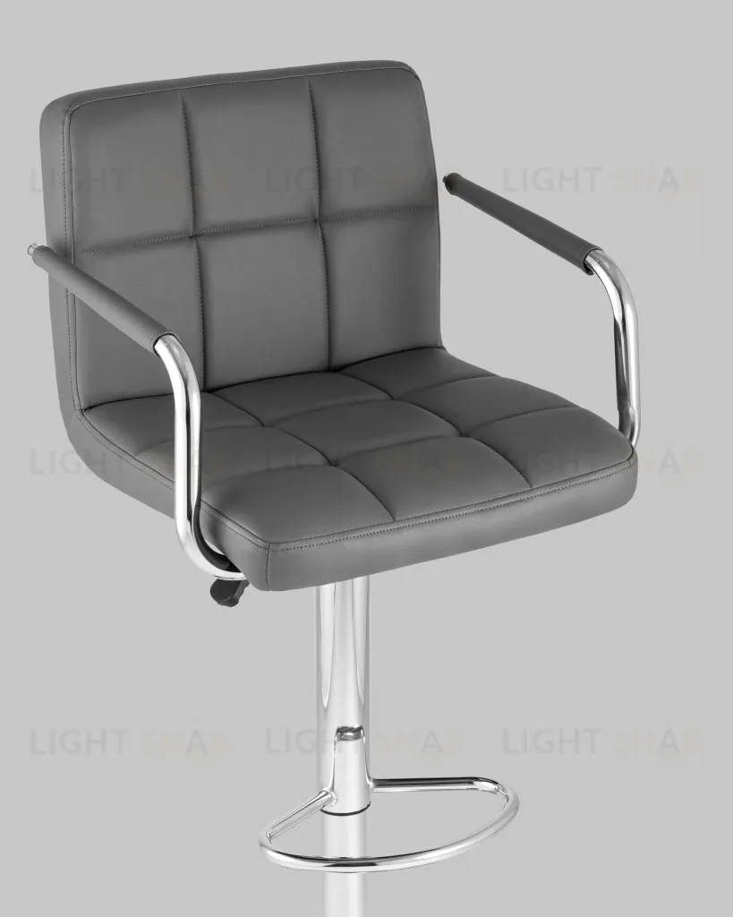 Стул барный Малави серый УТ000004860
