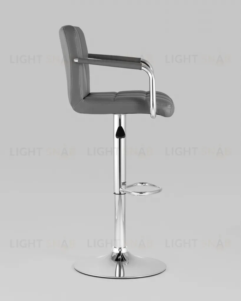Стул барный Малави серый УТ000004860