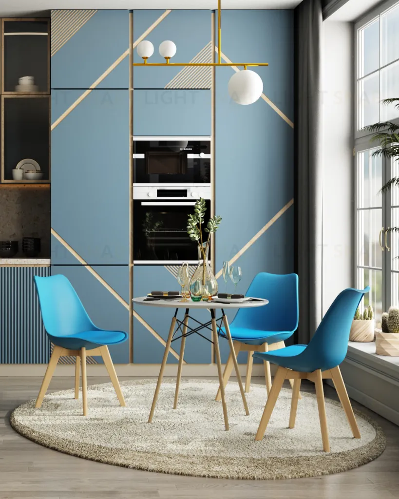 Стул FRANKFURT бирюзовый УТ000004726