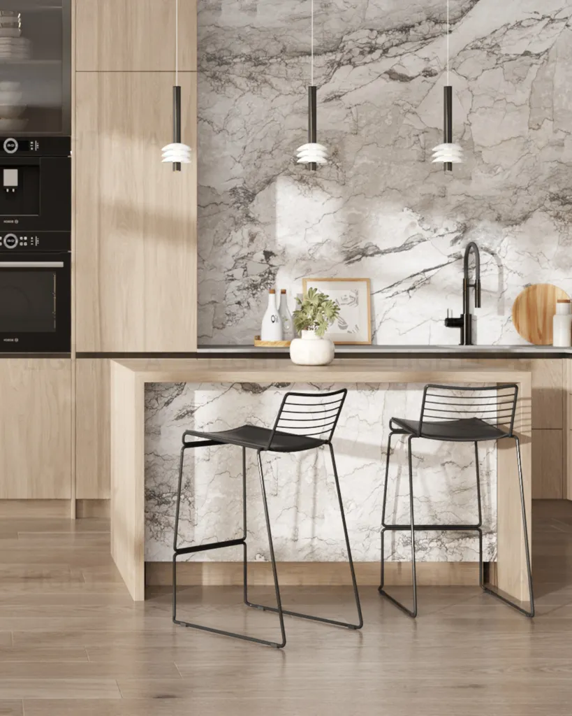 Стул полубарный Danny черный с черной подушкой УТ000004224