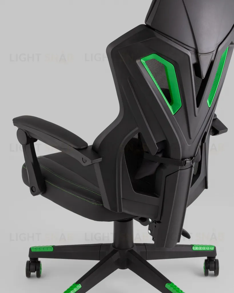 Кресло спортивное TopChairs Айронхайд зеленый УТ000036995