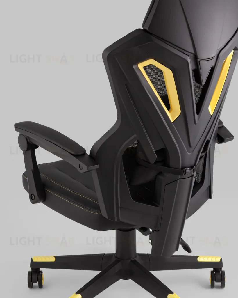 Кресло спортивное TopChairs Айронхайд желтый УТ000036994