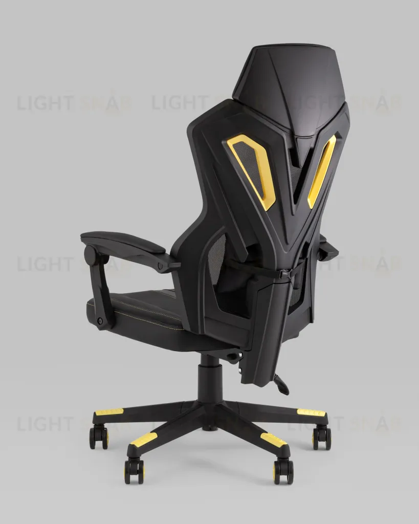 Кресло спортивное TopChairs Айронхайд желтый УТ000036994