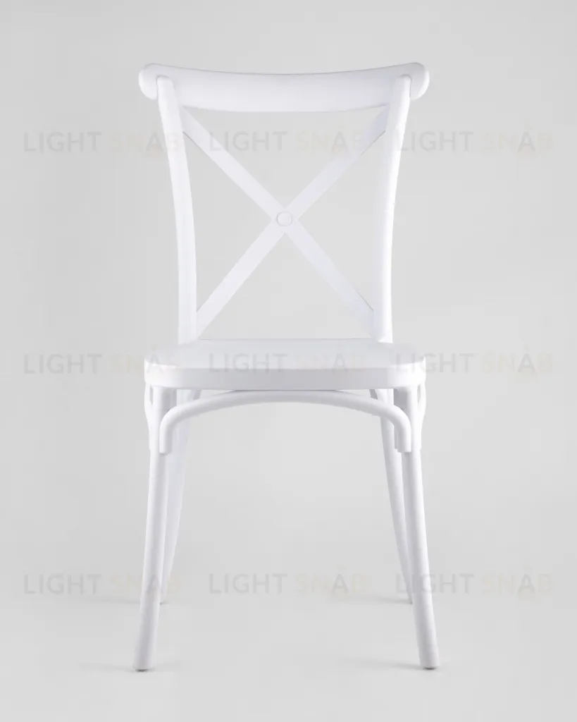 Стул Кроссбэк пластиковый белый УТ000001848