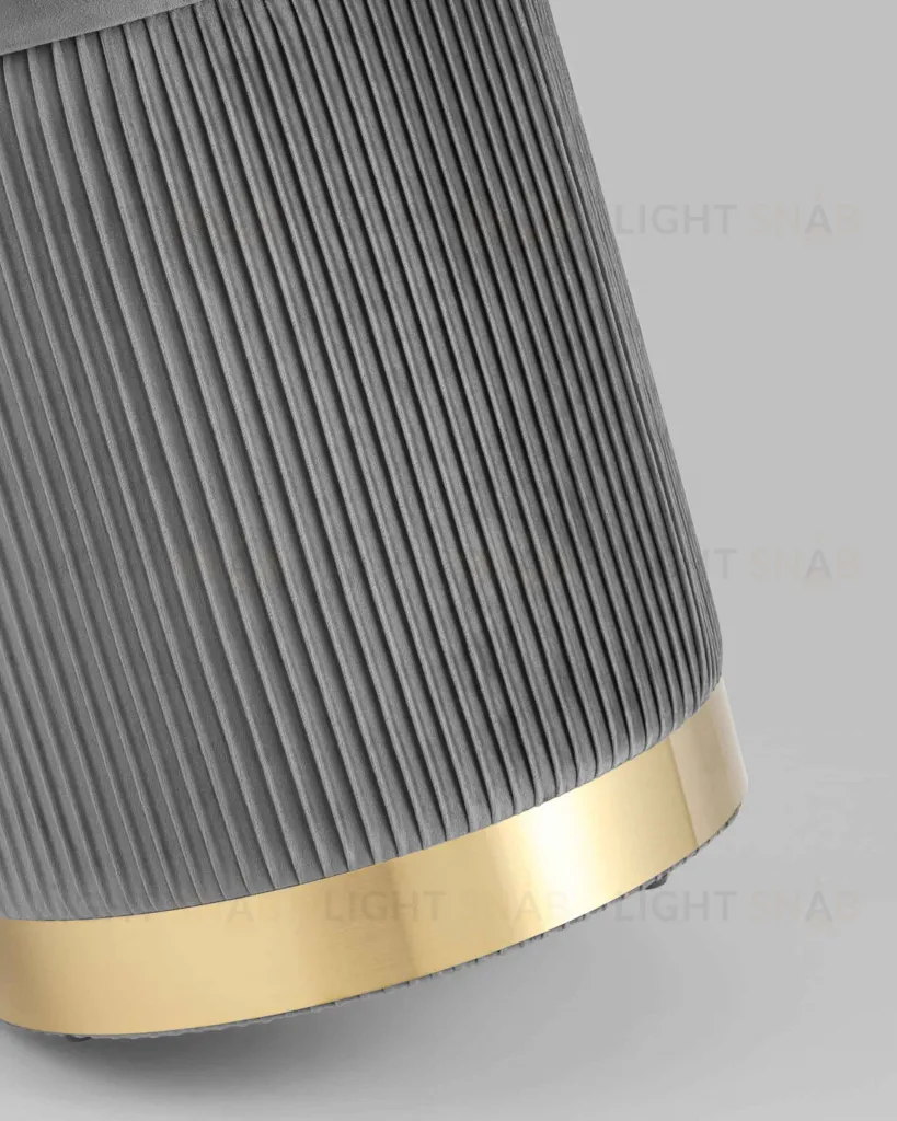 Пуф Шарлотта с ящиком велюр серый УТ000025559