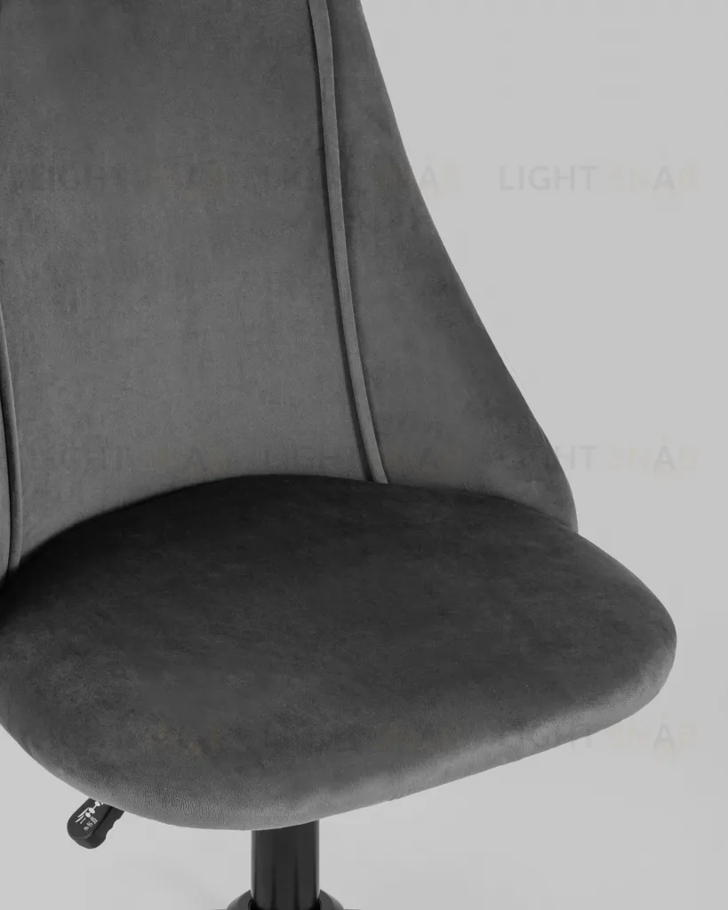 Кресло компьютерное Сиана велюр серый УТ000005616