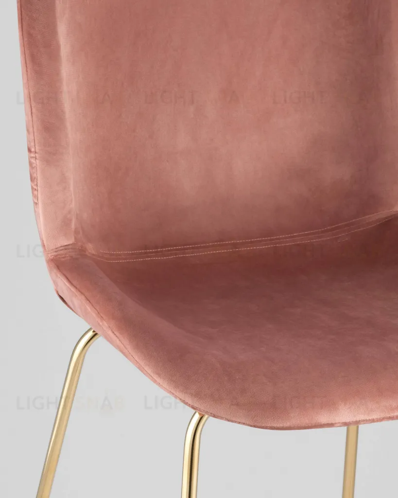 Стул барный Beetle со спинкой пудровый УТ000001769