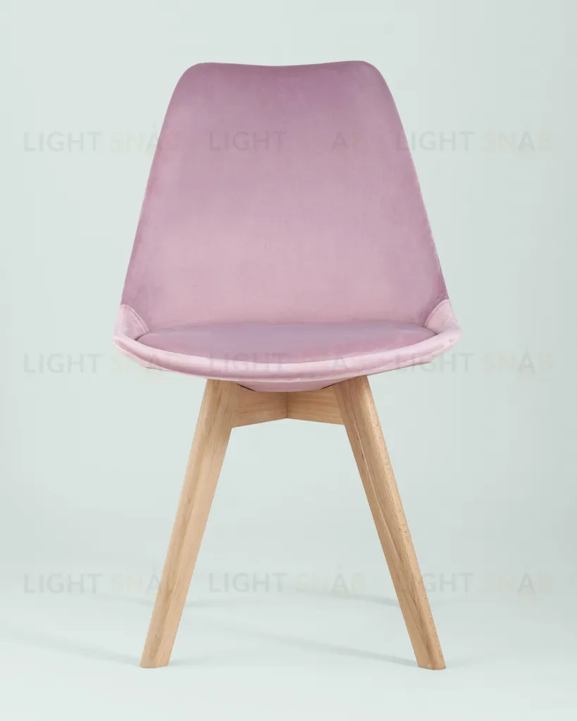 Стул FRANKFURT велюр розовый УТ000003741