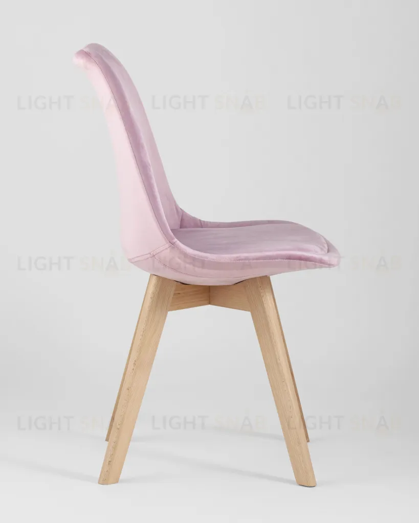 Стул FRANKFURT велюр розовый УТ000003741