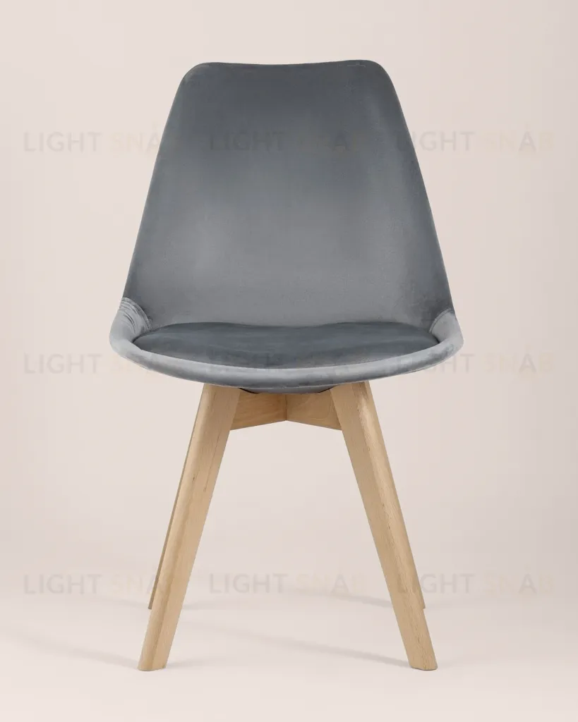 Стул FRANKFURT велюр серый УТ000003739