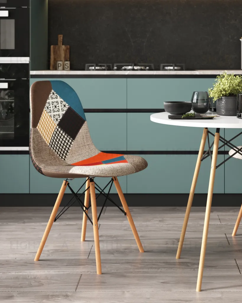 Стул Eames DSW пэчворк УТ000001851