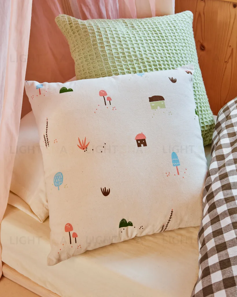 Чехол для подушки из 100% хлопка Llaru зеленого цвета 30 x 50 см 108287