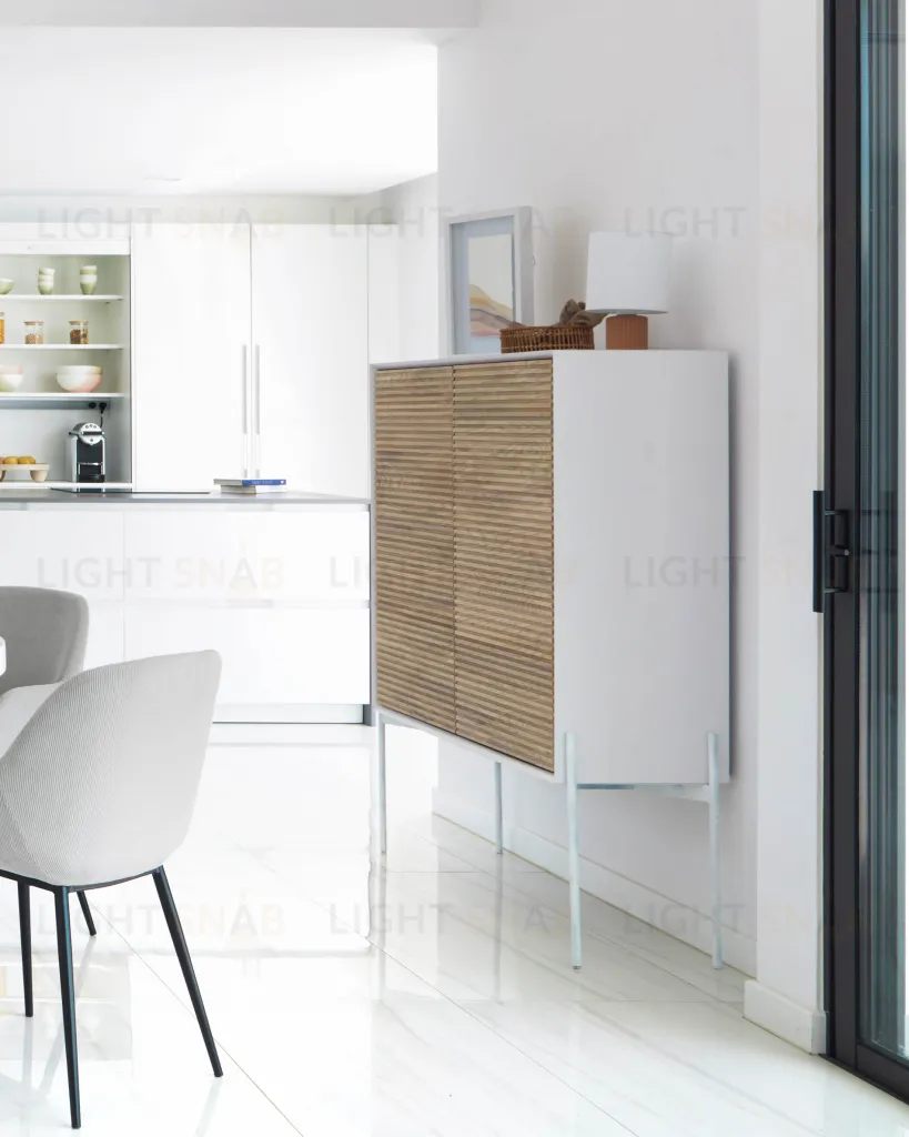 Стул Konna светло-серый вельвет 092387