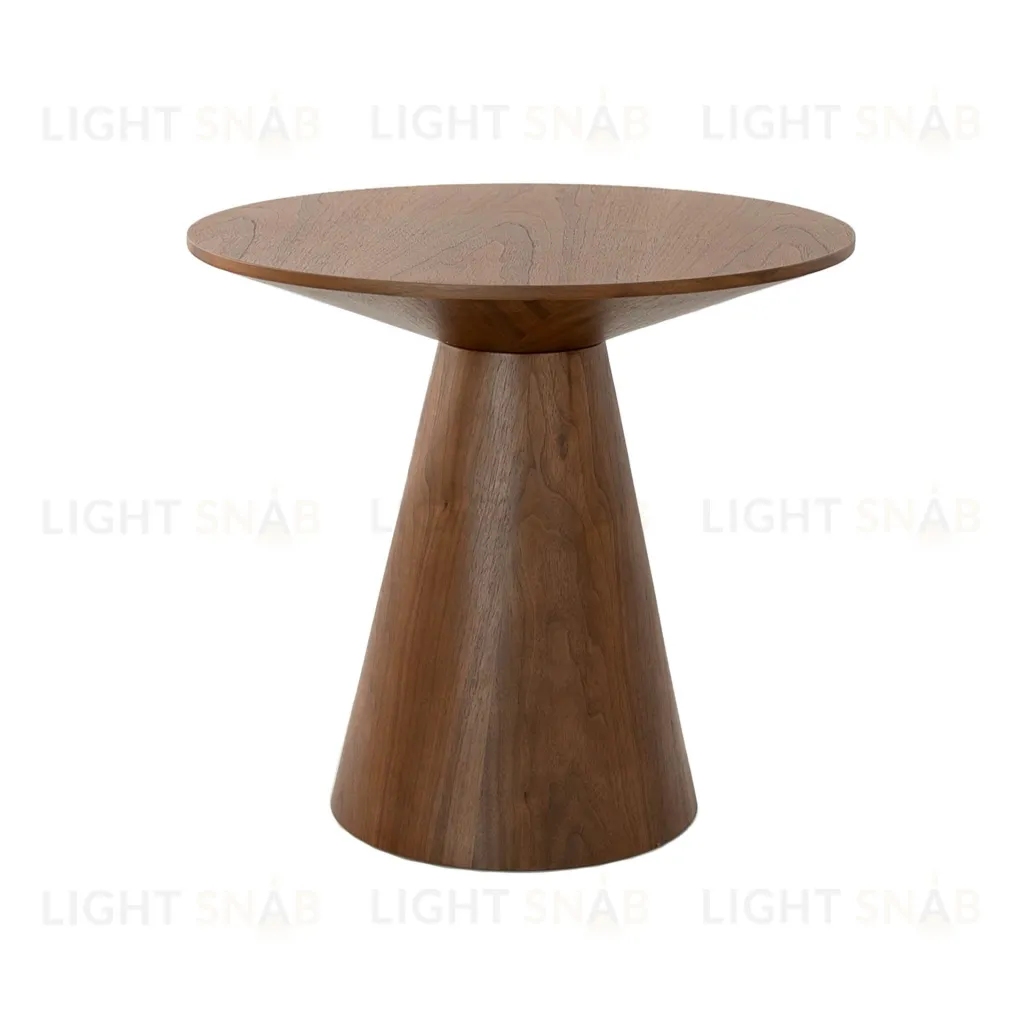 Угловой столик из орехового шпона ET652 /2043 068791