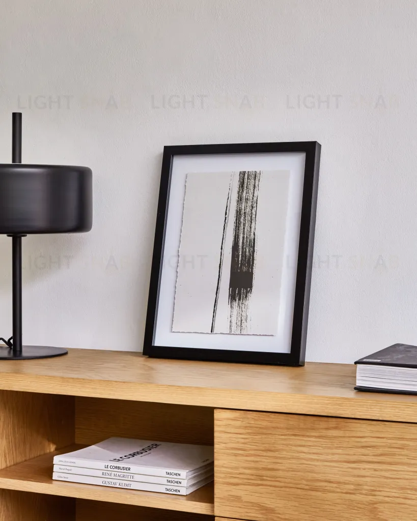 Sagaro Абстрактное полотно в бело-голубых тонах 30 x 40 см 157215