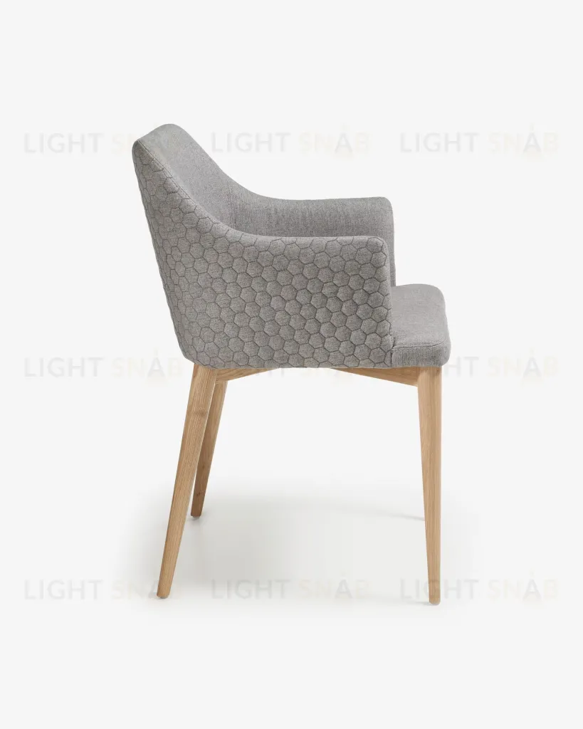 Стул Danai серый тканевый 049368