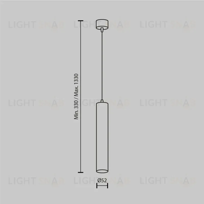 Подвесной светильник Maytoni P072PL-L12W3K-1 P072PL-L12W3K-1