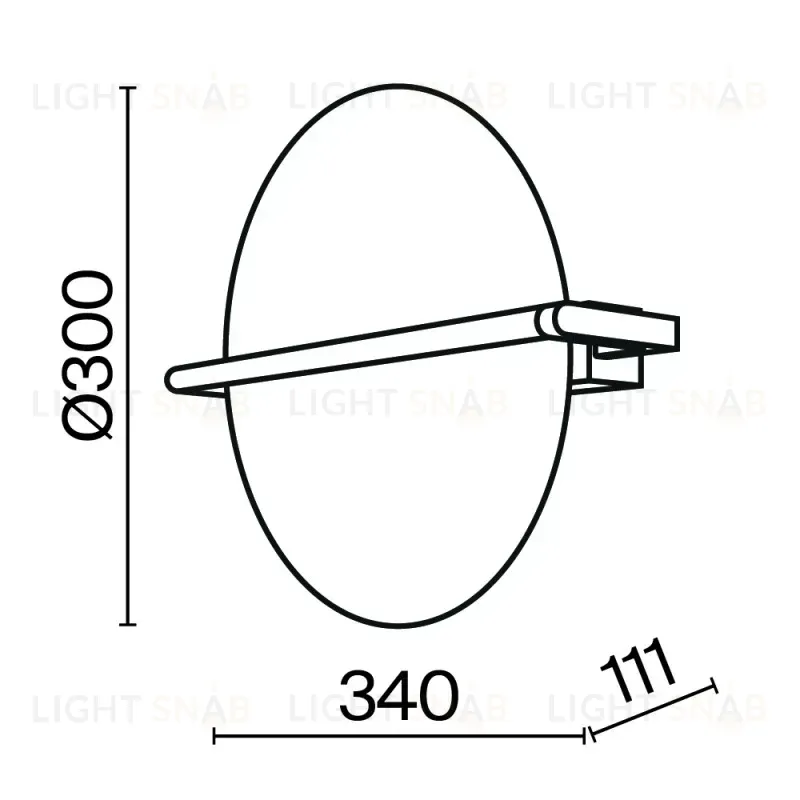 Бра Maytoni MOD279WL-L14B3K MOD279WL-L14B3K