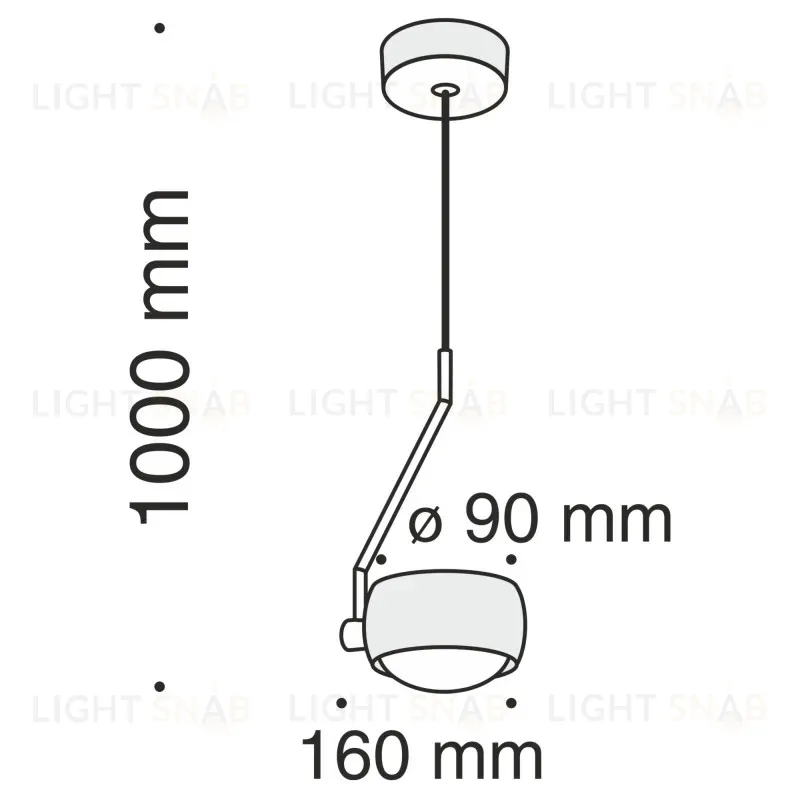 Подвесной светильник Maytoni MOD072PL-L8W3K MOD072PL-L8W3K