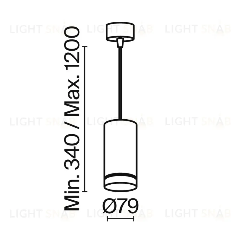 Подвесной светильник Maytoni P085PL-12W3K-B P085PL-12W3K-B