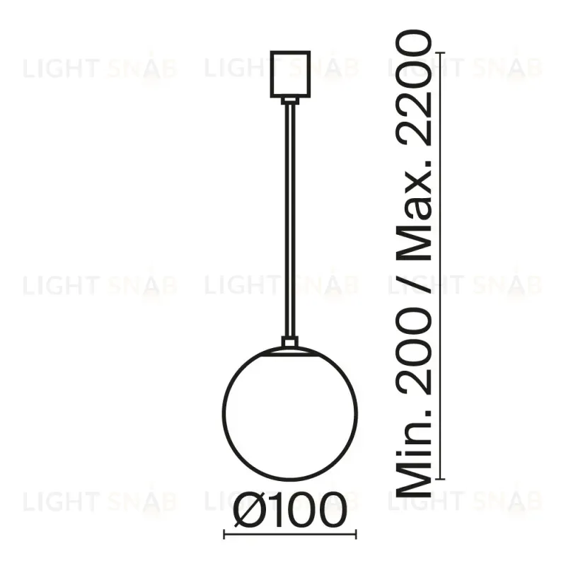Подвесной светильник Maytoni P039PL-5W3K-10-B P039PL-5W3K-10-B