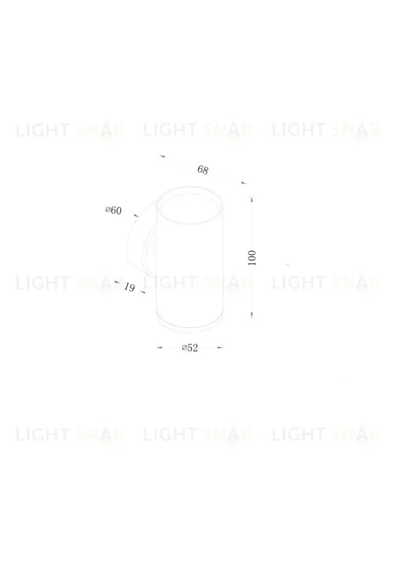 Бра Maytoni C068WL-01MG C068WL-01MG