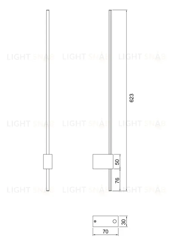 Бра Maytoni C070WL-L6GB3K C070WL-L6GB3K