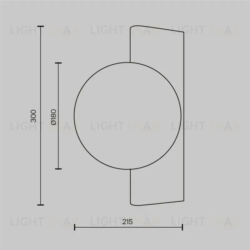 Бра Maytoni MOD324WL-01CH MOD324WL-01CH