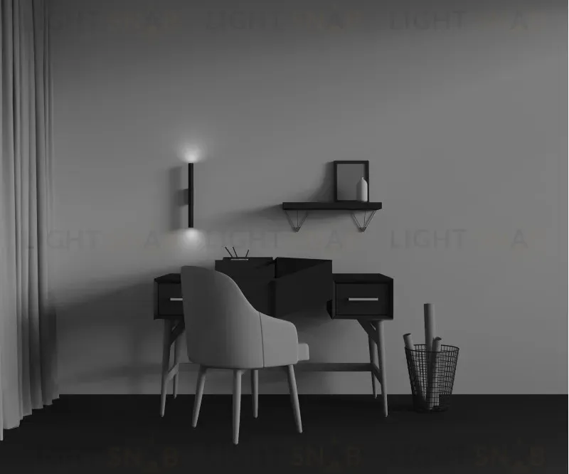 Бра Maytoni C082WL-12W2.7K-B 