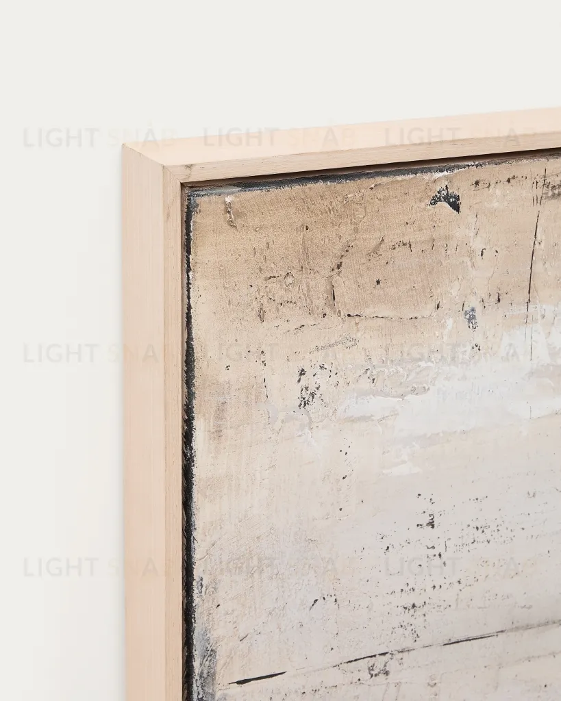 Selnar Абстрактная картина серая 122 x 32 см 209884