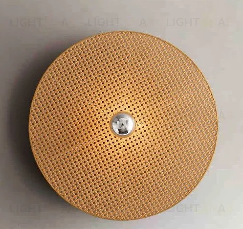Бра Tan Tan A1053/10 см черный металл + 1125/60 см натуральный ротанг 092056