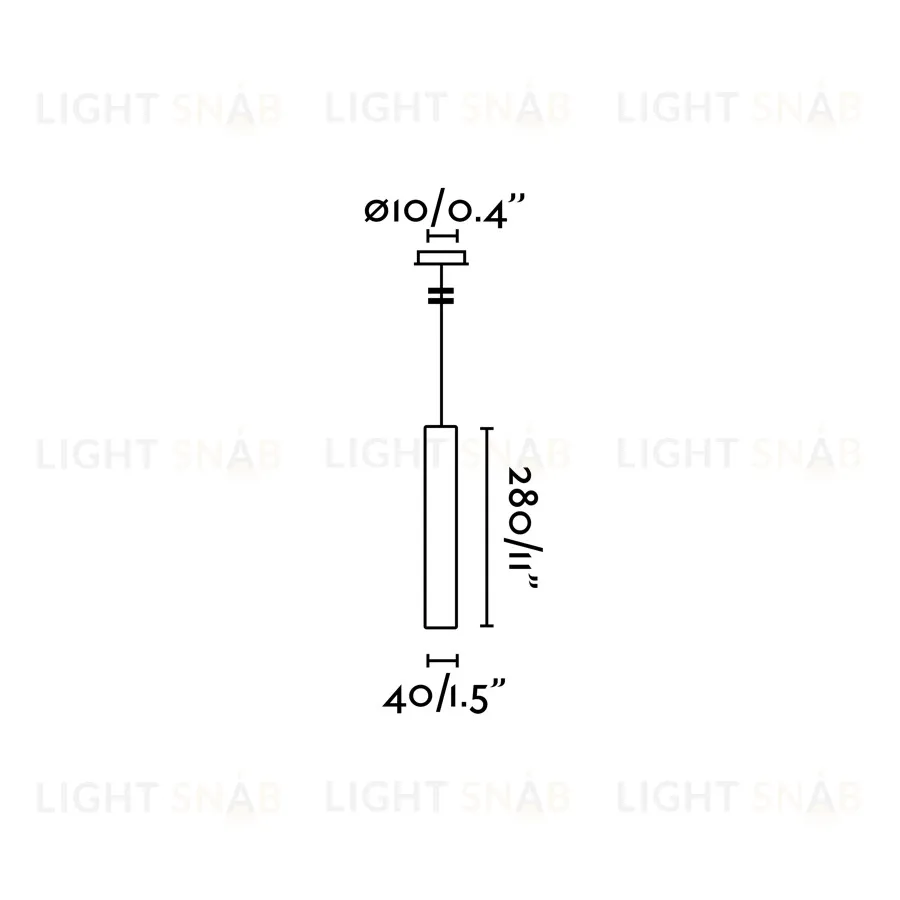 Подвесной светильник Led белый 005760