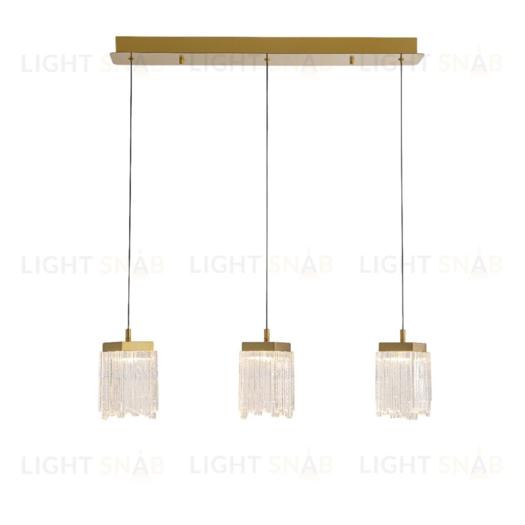 Подвесной светильник MD25020403-3B2 Satin gold MD25020403-3B2