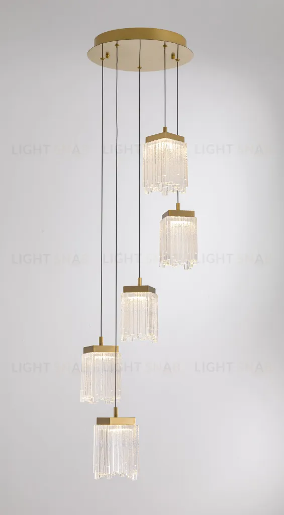 Подвесной светильник MD25020403-5A2 Satin gold MD25020403-5A2