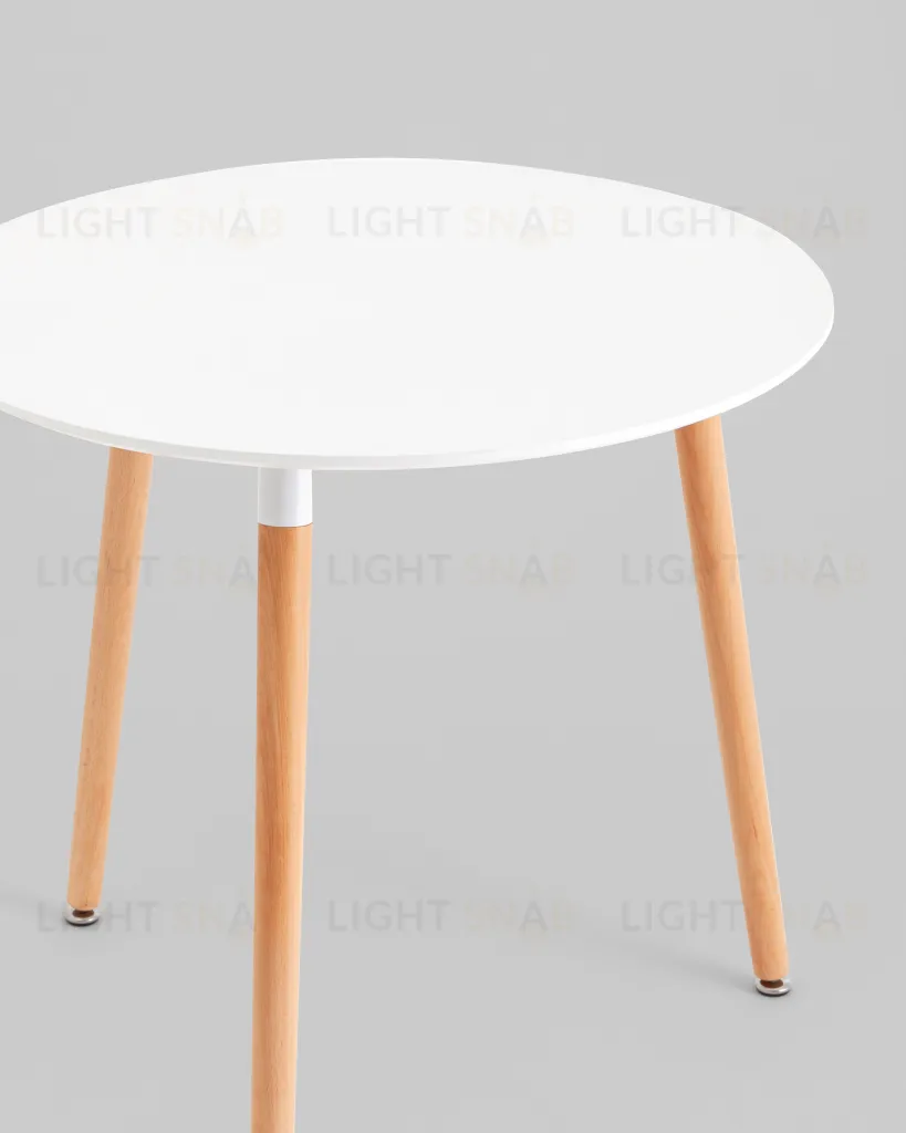Стол круглый EAMES DST NEW D80 белый УТ000039064