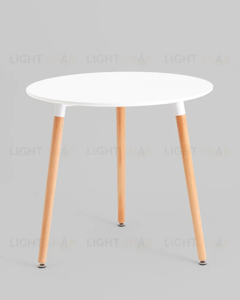 Стол круглый EAMES DST NEW D80 белый УТ000039064