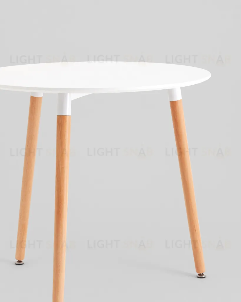 Стол круглый EAMES DST NEW D80 белый УТ000039064
