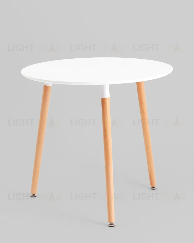 Стол круглый EAMES DST NEW D80 белый УТ000039064