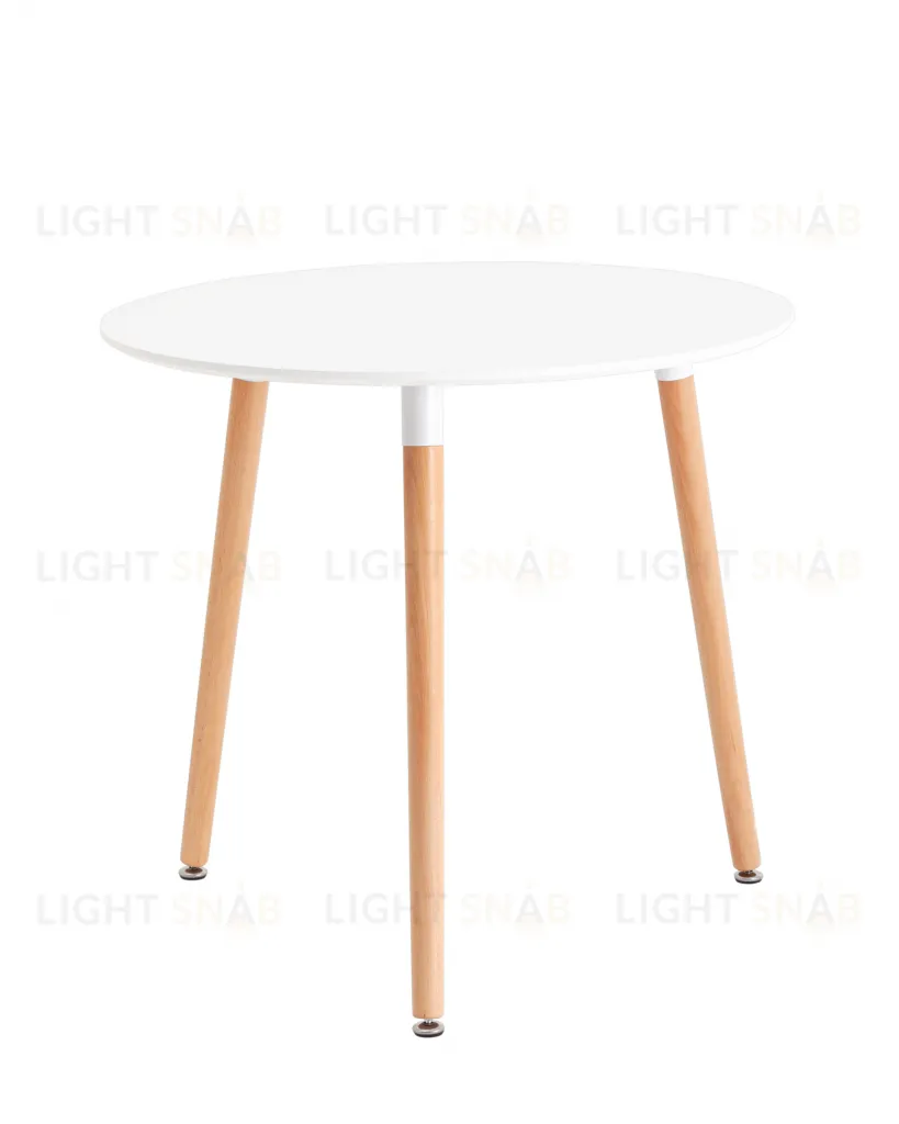 Стол круглый EAMES DST NEW D80 белый УТ000039064