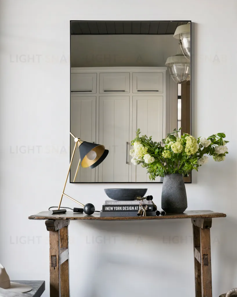Зеркало в чёрной раме "Ноулз" LHDWM8531ZYH-black