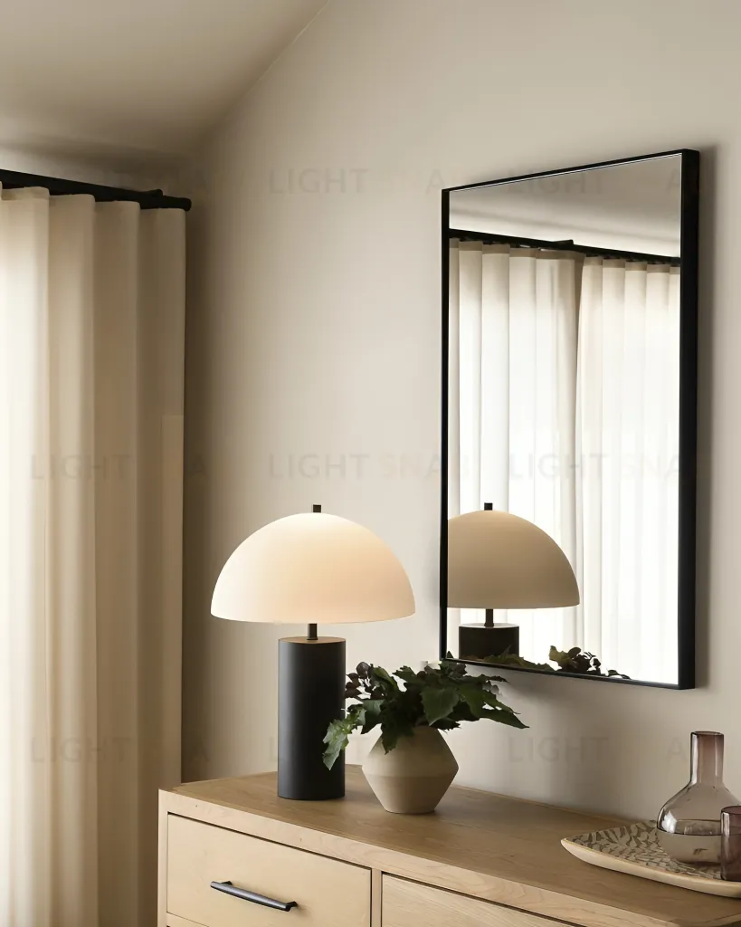 Зеркало в чёрной раме "Ноулз" LHDWM8531ZYH-black