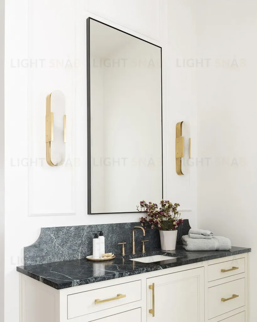 Зеркало в чёрной раме "Ноулз" LHDWM8531ZYH-black