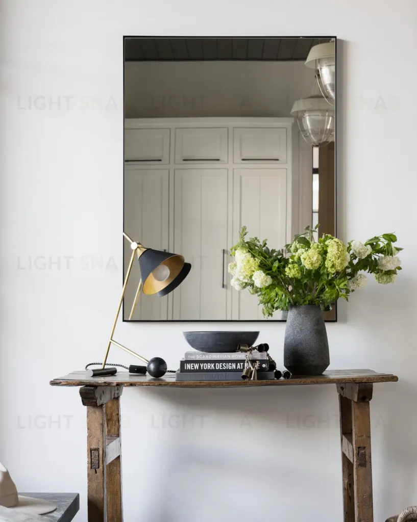 Зеркало в чёрной раме "Ноулз" LHDWM8531ZYH-black