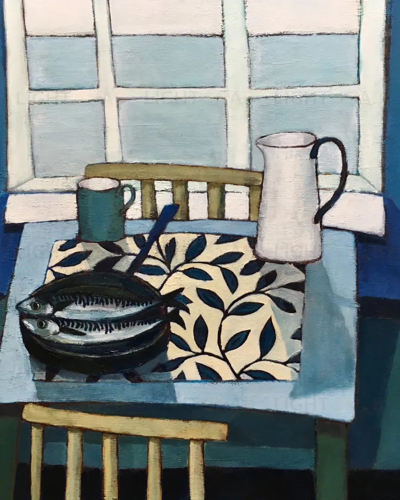 Интерьерное жикле "Mackerel and jug" PP230257