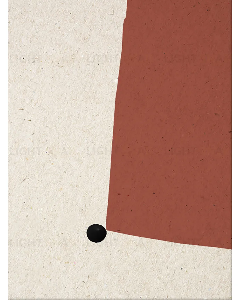 Интерьерное жикле "Beige and Orange" PP230319