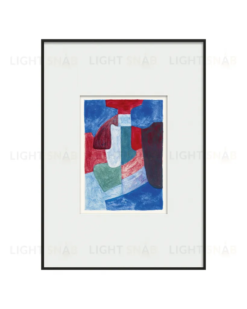 Интерьерное жикле "Bleue, verte et rouge" PP230352