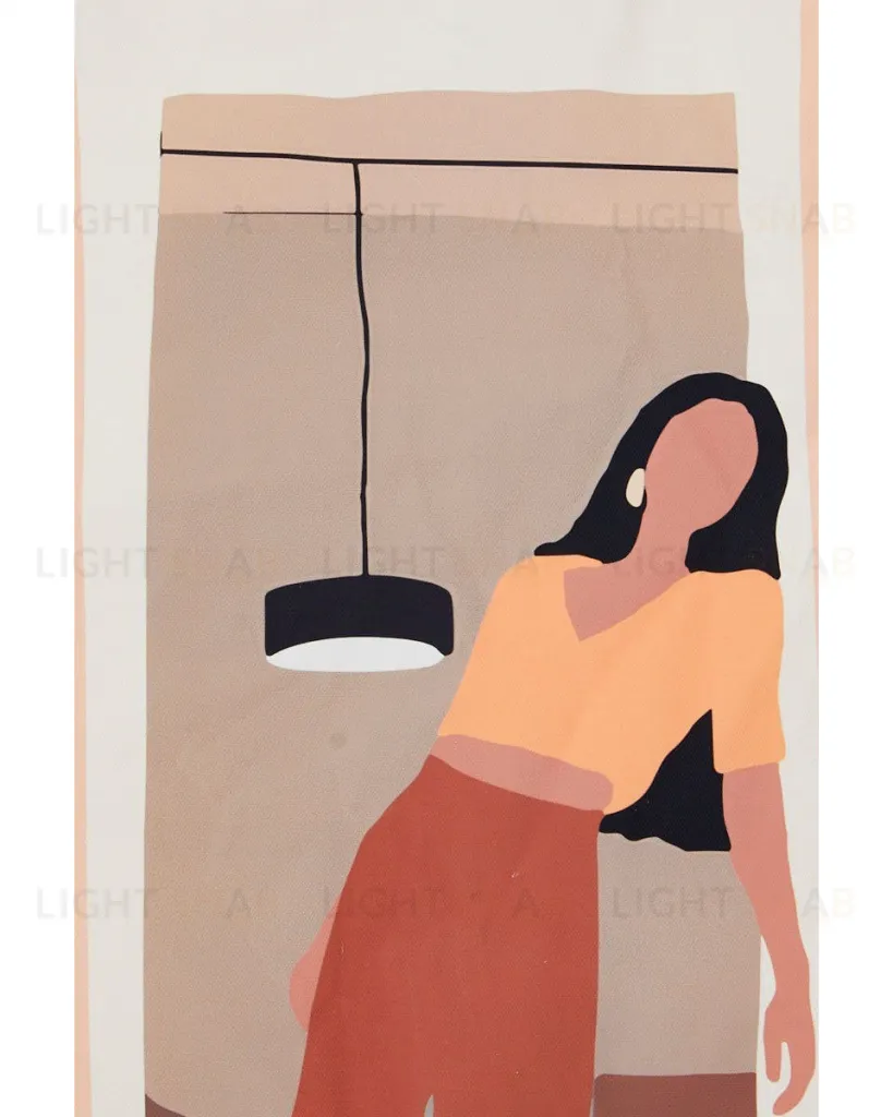 Интерьерный жикле "Leaning woman" PP230350