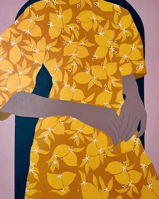 Интерьерное жикле "Lemons" PP230356