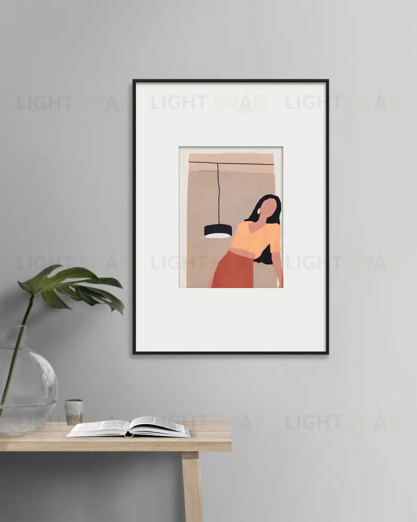 Интерьерный жикле "Leaning woman" PP230350