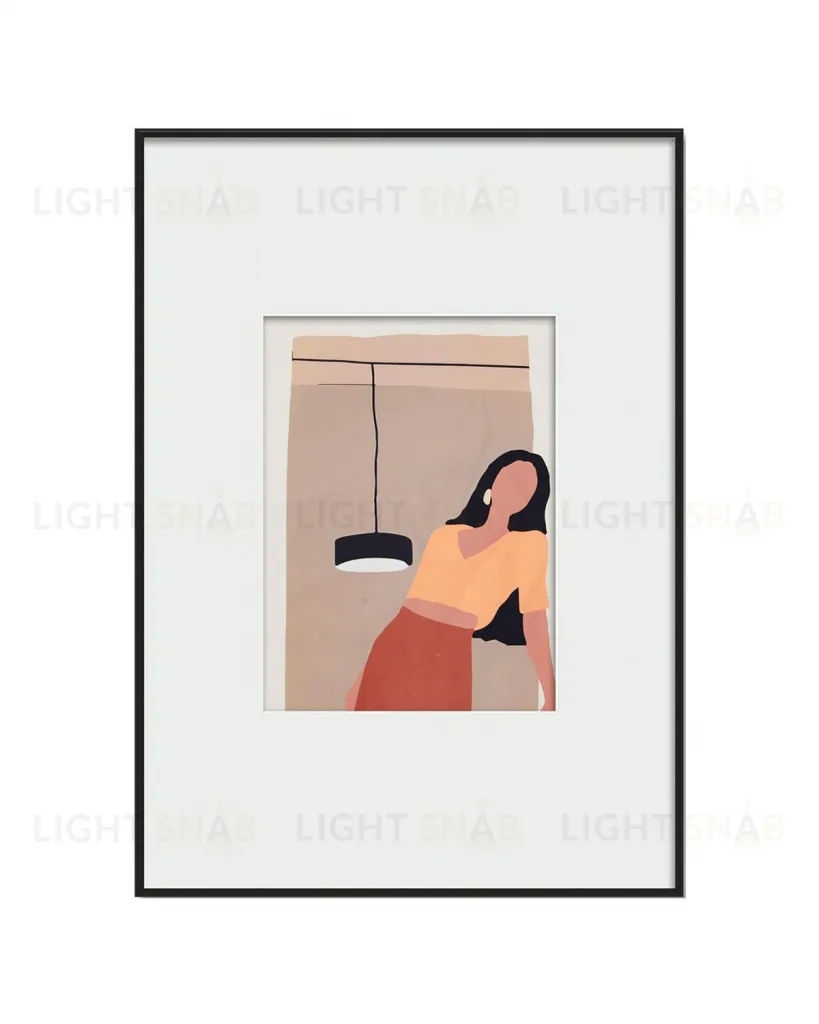 Интерьерный жикле "Leaning woman" PP230350